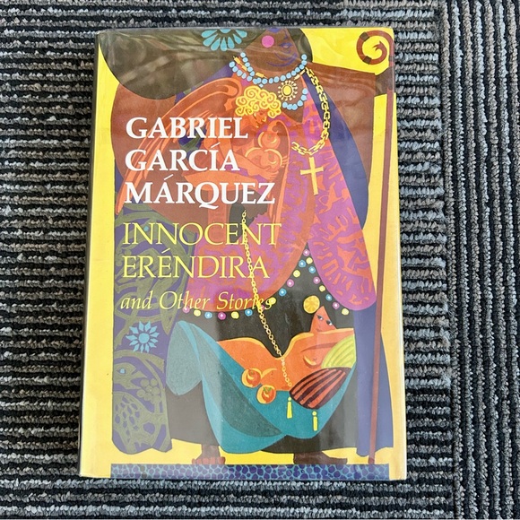 Vintage Other - Innocent Erendira Gabriel Garcia Marquez First Ex-Library Polyester Hardcover DJ